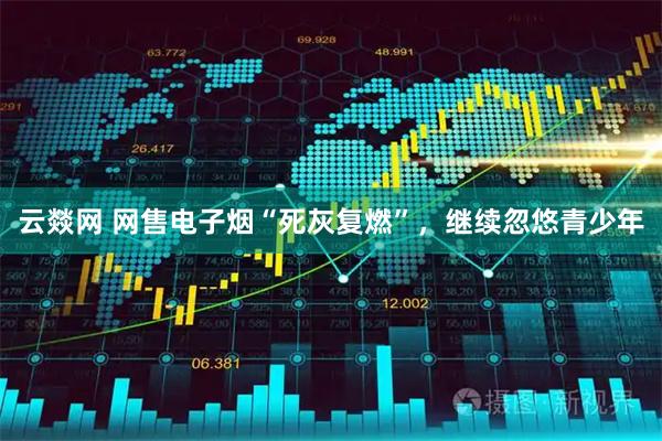云燚网 网售电子烟“死灰复燃”，继续忽悠青少年